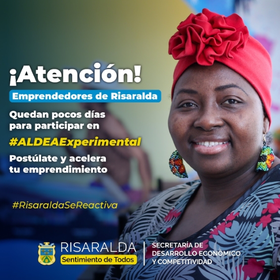Emprendedores de Risaralda a participar del programa ALDEA Experimental Avanzado de iNNpulsa Colombia