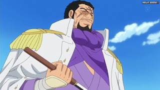 ワンピースアニメ ドレスローザ編 744話 海軍大将 藤虎 イッショウ Fujitora | ONE PIECE Episode 744