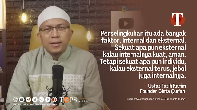 Marak Fenomena Perselingkuhan, Ini Kata Ustaz Fatih Karim