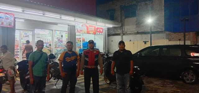 Berantas Geng Motor dan Balap Liar, Polsek Medang Deras Perkuat Patroli Mobile 