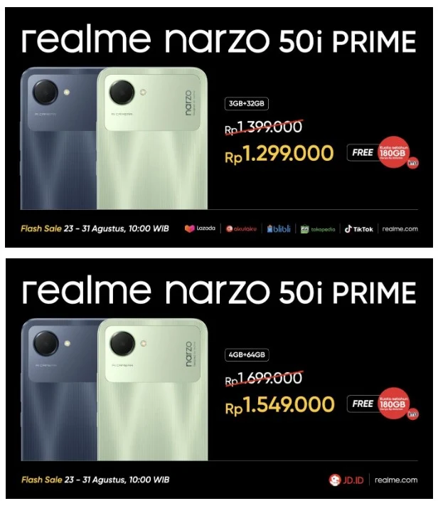 Tablet Realme Pad Mini, Narzo 50i, dan Realme Watch 3 Resmi Diluncurkan di Indonesia