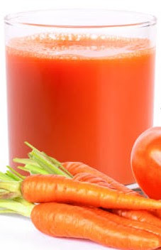 Carrot juice is the strongest antioxidant in juice, especially in vitamin A.