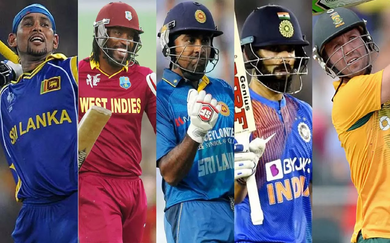 Top 5 Most Runs in T20 World Cup