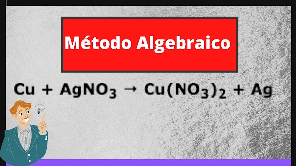 ▷ Cu + AgNO3 → Cu(NO3)2 + Ag [ Solución MÉTODO ALGEBRAICO ] ✅