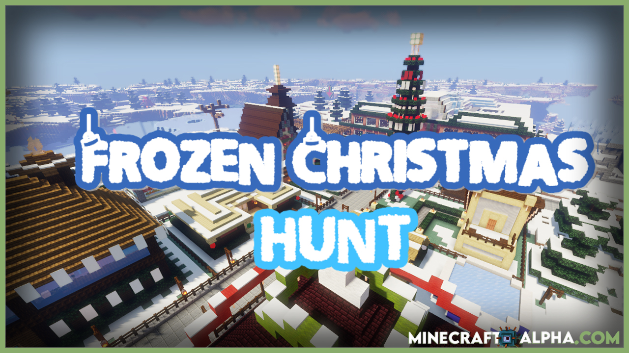 Minecraft Frozen Christmas Hunt Map 1.17.1