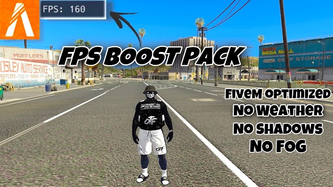 FiveM - FPS Boost Graphics Pack (FiveM OPTIMIZED) +160 FPS (No Weather, No Shadows, Low Vegetation, Better FPS)