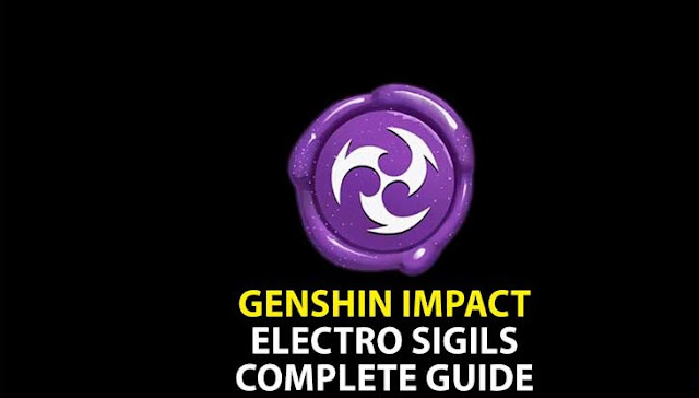 Electro Sigils em Genshin Impact