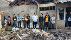 Bacaleg DPRD Cianjur "Soni Parhan" Bantu Korban Kebakaran Warga Bojongherang Cianjur, Ini yang Disumbangkan