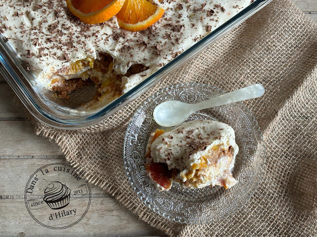 Tiramisu à l'orange et aux speculoos - Dans la cuisine d'Hilary