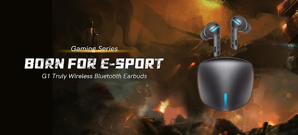 QCY G1 - Estes fones gaming estão a bom preço