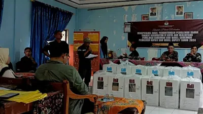 Ketua divisi Teknis dan Penyelenggaraan KPU Sumbar Monitoring Pilkada di Kabupaten Padang Pariaman