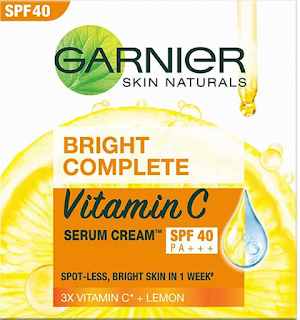 Garnier skin natural light complete fairness serum cream