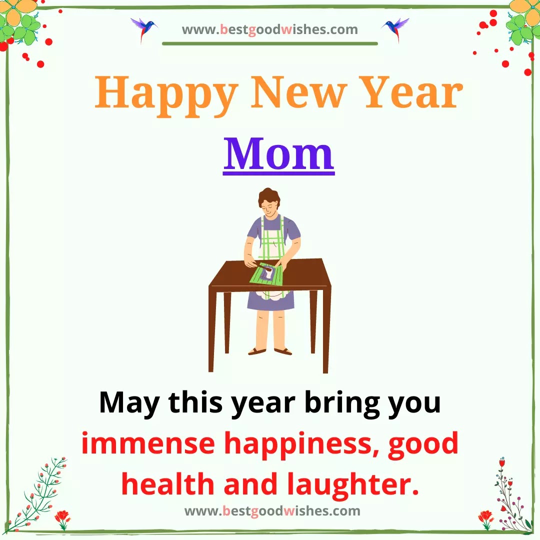 Happy New Year 2022 Wishes Images To Mom
