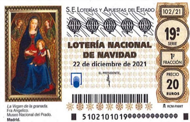 Resultado Lotería de Navidad 2021