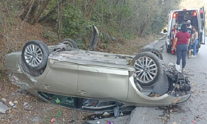 México: Accidente de tránsito en la Valles-Tampico
