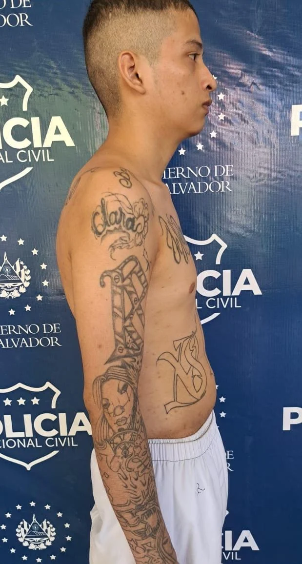El Salvador: Capturan a alias «Misterio», peligroso delincuente delinquía y colaboraba en la pandilla 18S