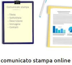 Comunicati stampa online