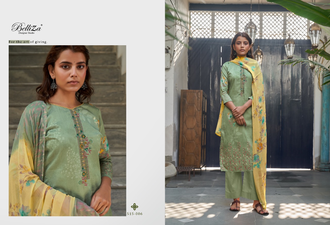 Belliza Designer Studio Ehsaas Karachi Salwar Suits Catalog Lowest Price