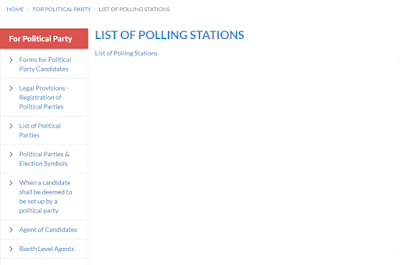 List Of Polling Station 2022, મતદાન મથકની યાદી 2022