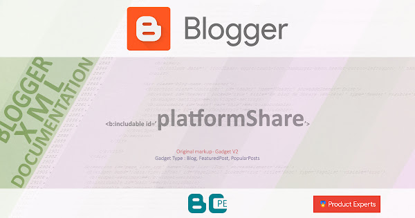 Blogger - platformShare [Blog/FeaturedPost/PopularPosts GV2]