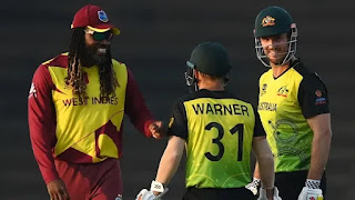 Australia vs West Indies 38th Match ICC T20 World Cup 2021 Highlights
