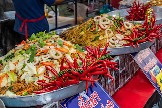 Food, glorious food! Chiang Rai Saturday Walking Street Market