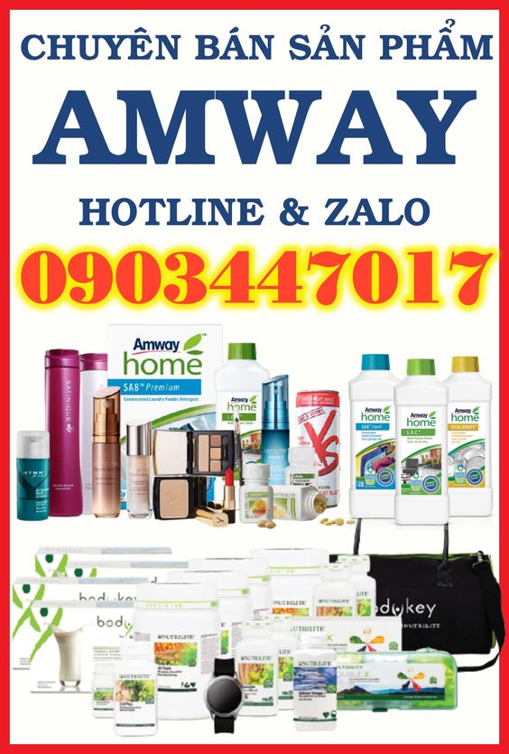 NƠI BÁN SẢN PHẨM AMWAY TẠI HÒA BÌNH. LH 0903447017