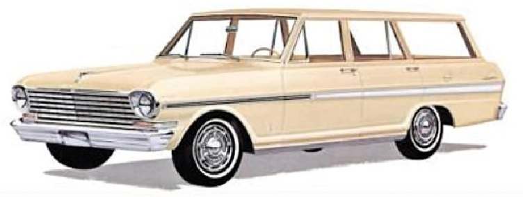 1963 Chevy II Nova Station Wagon ~