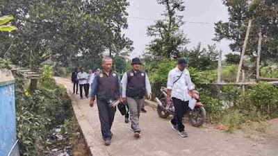 Melalui Program Samisade Tahap 1, Pemdes Karehkel Fokus Pengecoran Jalan di Kampung Kantalarang