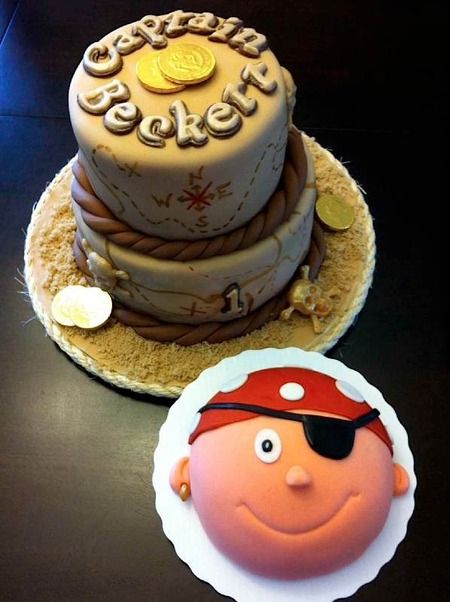 pirate birthday cakes