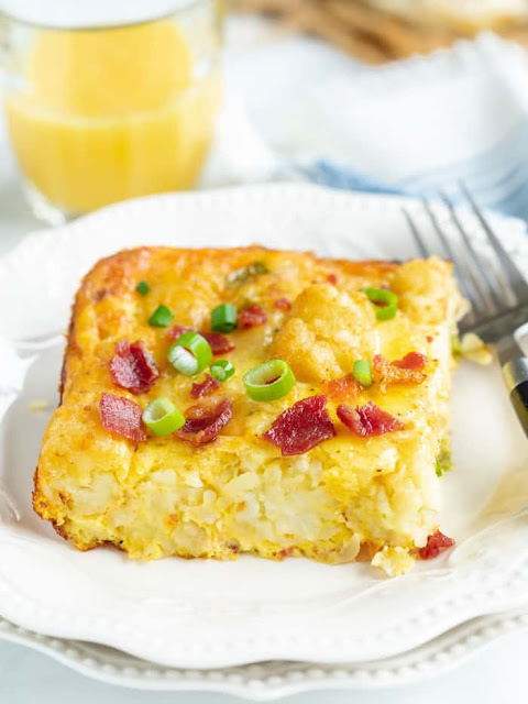 Tator Tot Breakfast Casserole