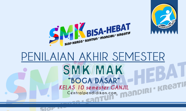 Soal & Jawaban PAS Boga Dasar Kelas 10 SMK Semester 1 PDF Terbaru