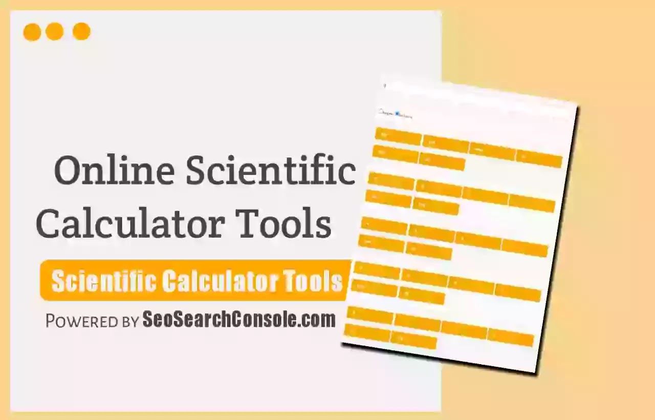 Online Scientific Calculator Tools