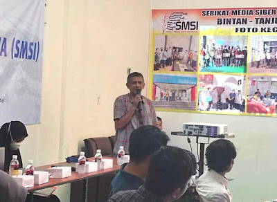 SMSI Kepri Gelar Pelatihan Jurnalistik, Diikuti Mahasiswa Universitas Negeri