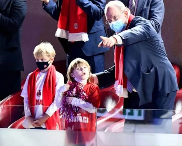 Prince Albert, Prince Jacques, Princess Charlene and Princess Gabriella of Monaco