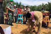 Bupati Aceh Singkil letak Batu Pertama Pesantren Hajjani Muslim Bukhari Az-Zamzamiyah