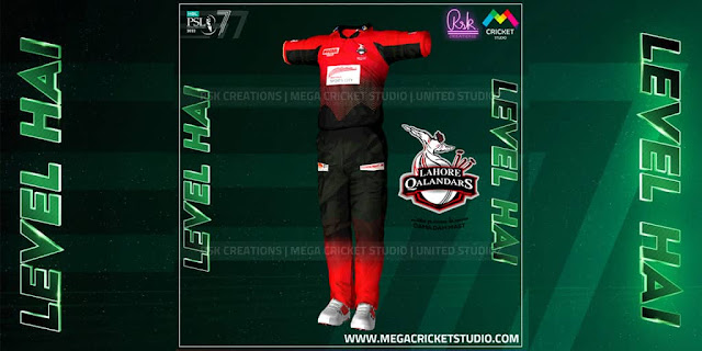 Lahore Qalandars 2022 HD Kit for EA Sports Cricket 07