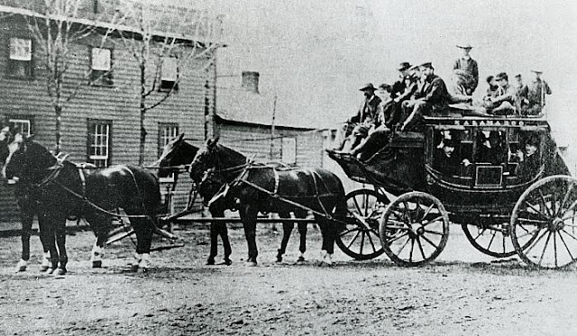 Stagecoach Grand Rapids To Kalamazoo C1860