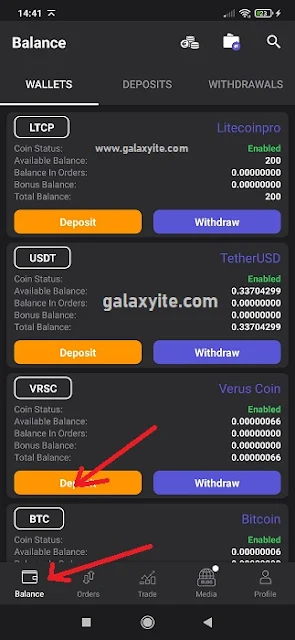 Cara Menjual (WD) Hasil Mining Verus coin