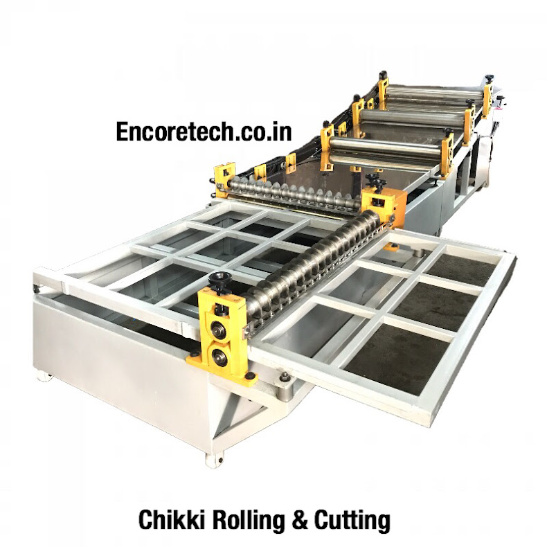 Chikki Rolling & Cutting