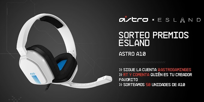 Sorteio de 50x Headset ASTRO Gaming A10