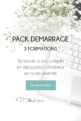 Formation pack démarrage Se lancer à son compte en décoration d'intérieur en toute sérénité