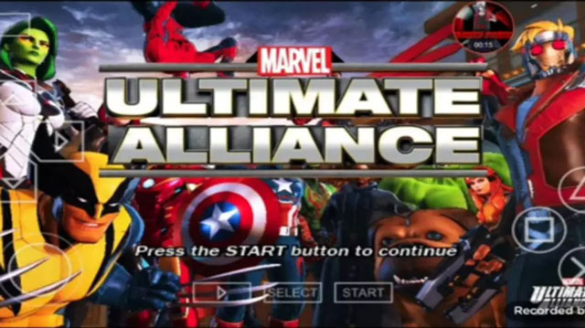 تحميل لعبة Marvel Ultimate Alliance 3 ppsspp للجوال 2022