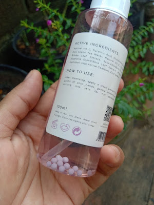 bubble acne essence toner