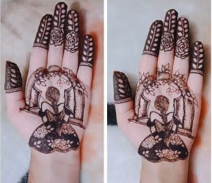 Henna Motif Window