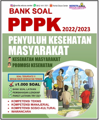 BUKU PPPK P3K PENYULUH KESEHATAN MASYARAKAT KESMAS PROMOSI KESEHATAN PROMKES 2022 2023