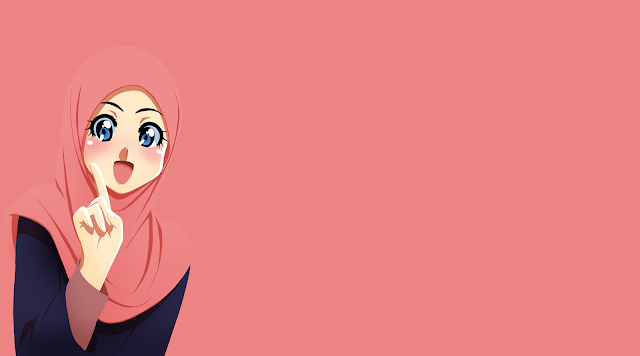Hijab Cartoon Wallpaper,Cartoon,Hijab,Cartoon Wallpaper