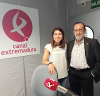 Con Guadalupe Jerez, locutora de Canal Extremadura Radio y directora del programa Palabras Mayores