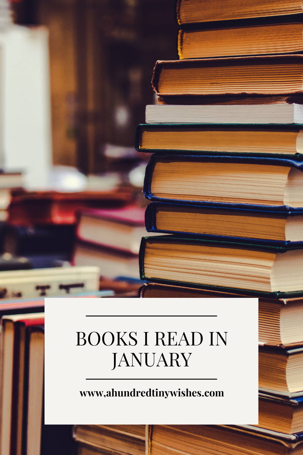 January Book Recommendations