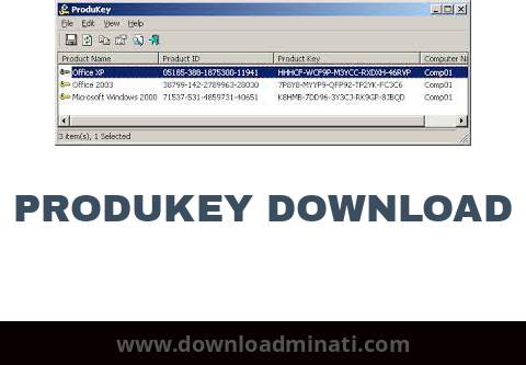 produkey download